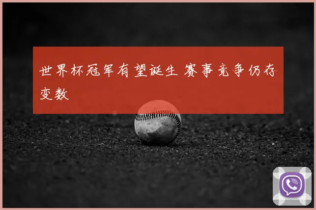 世界杯冠军有望诞生 赛事竞争仍存变数