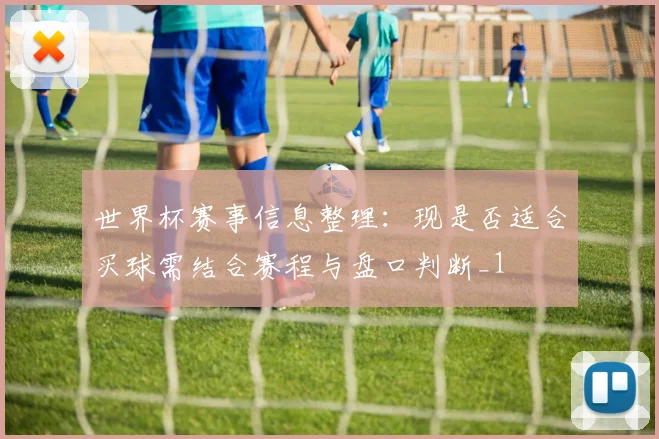 世界杯赛事信息整理：现是否适合买球需结合赛程与盘口判断_1