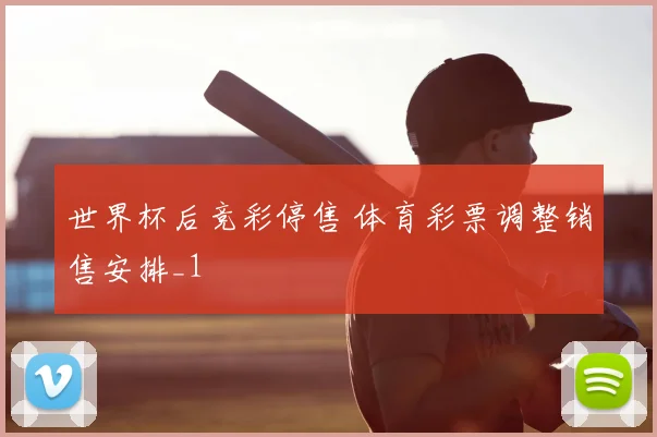 世界杯后竞彩停售 体育彩票调整销售安排_1